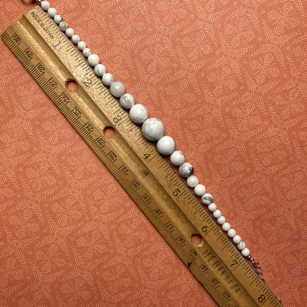 Howlite Bracelet with Extender - Picture 2 of 3